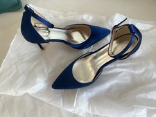 Blue evening satin for sale  ROCHESTER
