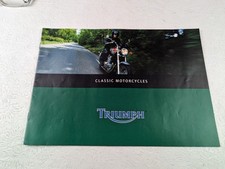 Triumph brochure classic for sale  Sierra Vista