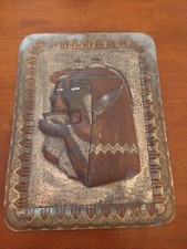 Vintage etched metal for sale  North Port