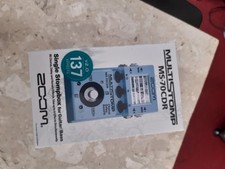 Zoom 70cdr guitar for sale  INVERNESS