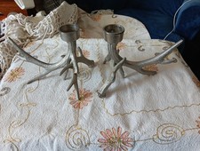 Pair silver tone for sale  HASTINGS