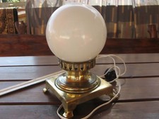 Candeeiro de mesa de latão feito da base de um antigo samovar dos tempos de Nicolau II comprar usado  Enviando para Brazil