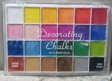 Giz decorativo para pintura pastel. 24 cores  comprar usado  Enviando para Brazil