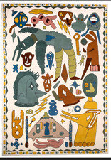 Tapete de área de lã macia multicolorido desenho animado tufado à mão 8x10 para quarto infantil e berçário comprar usado  Enviando para Brazil