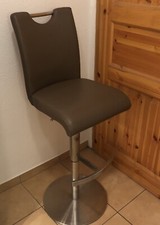 Barhocker kunstleder braun gebraucht kaufen  Landau