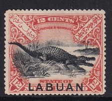 Labuan 1897 98a for sale  TEWKESBURY