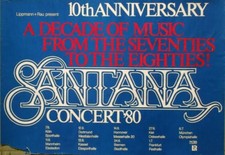 Santana 1980 plakat gebraucht kaufen  Oberhausen