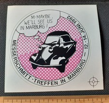 Aufkleber jahre messerschmitt gebraucht kaufen  Lohmar