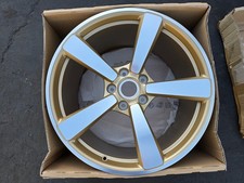 Novo 21" Porsche 992 Carrera exclusivo OEM roda traseira de fábrica GTS Aurum Gold comprar usado  Enviando para Brazil