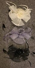 Fascinators cream black for sale  DARWEN