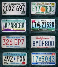 American licence plates for sale  WESTCLIFF-ON-SEA