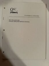 Qsc audio 1500 for sale  Athens