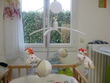 Mobile musical girafe d'occasion  Louvres