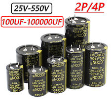 ELKO Elektrolyt Kondensator Auswahl 1µF - 100000µF/ 6V - 550V Elkos Radial 105°C comprar usado  Enviando para Brazil