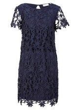 Abendkleid spitze blau gebraucht kaufen  Deutschland