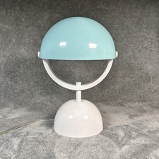 Usado, Abajur de mesa MCM metal pós-moderno azul branco sombra rotativa pop art modernista comprar usado  Enviando para Brazil