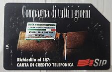 Scheda telefonica rara usato  Italia