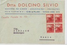 Italia 1948 quartina usato Italia 1948 quartina usato  San Giuliano Terme