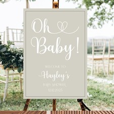 Baby shower personalised for sale  BRIDGNORTH
