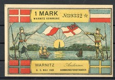 Warnitz mark notgeld gebraucht kaufen  Bremen