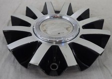Tampa central de roda personalizada Strada Wheels preta/prata # CS420-C1A/LG0912-108 comprar usado  Enviando para Brazil