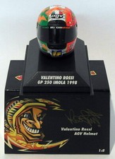 Capacete Minichamps escala 1/8 397 980056 - AGV GP 250 Imala 1998 V. Rossi comprar usado  Enviando para Brazil