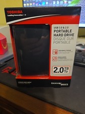 Zewnętrzny dysk twardy Toshiba Canvio Basics 2TB USB 3.0 HDTB320XK3CA, używany na sprzedaż  Wysyłka do Poland