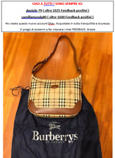 Borsa burberrys originale usato  Roma