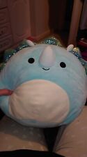 Squishmallow malik blue for sale  DUNSTABLE