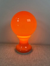 Lampada vetro arancione usato  Ravenna