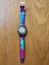 Swatch armbanduhr bunt gebraucht kaufen  Pforzheim
