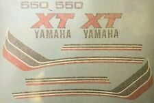 Yamaha xt550 decal for sale  DERBY