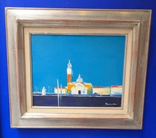 Tableau huile venise d'occasion  Toulouse-