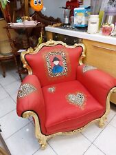 Poltrona barocco chair usato  Valenzano
