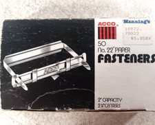 Paper fasteners acco for sale  League City