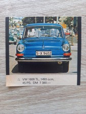 VW Volkswagen 1600 TL, blau, Abbildung, 1970 comprar usado  Enviando para Brazil