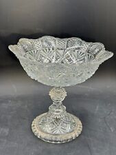 Compotier cristal moulé d'occasion  Le Teil