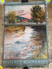 Ancienne affiche entoilée d'occasion  Le Pré-Saint-Gervais