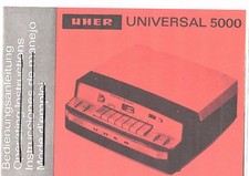 Uher bedienungsanleitung users gebraucht kaufen  Salzgitter
