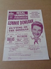 Lonnie donegan 1960 for sale  WORTHING