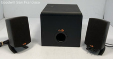 Sistema de altavoces satelitales y subwoofer alimentado Klipsch ProMedia 2.1 segunda mano  Embacar hacia Mexico