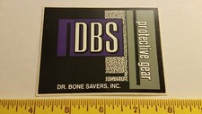 Usado, VTG 80's DR BONE SAVERS PROTECTIVE GEAR DBS HELMET NOS SKATEBOARD DECK STICKER ! comprar usado  Enviando para Brazil