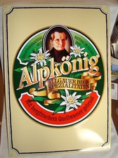 Blech werbeschild brauerei gebraucht kaufen  Westerheim