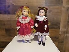 Lote de muñecas de porcelana de colección (2) con soportes (1 colección Broadway) (1 fecha 1992) segunda mano  Embacar hacia Argentina