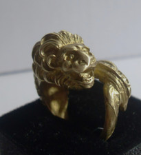 Grosse bague lion d'occasion  Saint-Brieuc