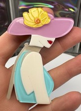 Retro acryl brosche gebraucht kaufen  Velten