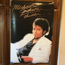 Pôster “Thriller” Michael Jackson 24”x16 1/2” - LEIA A DESCRIÇÃO comprar usado  Enviando para Brazil
