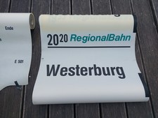Zuglaufschild zielanzeige band gebraucht kaufen  Montabaur-Umland