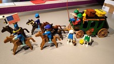 Lot playmobil diligence d'occasion  Metz-