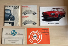 Konvolut volkswagen prospekte gebraucht kaufen  Neustadt b.Coburg